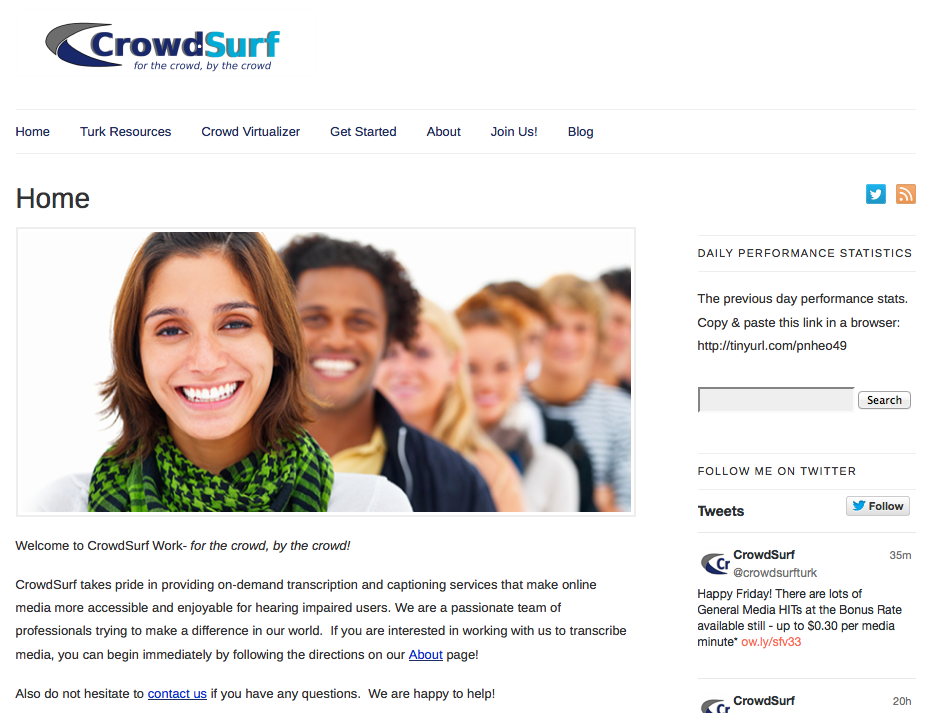 The New CrowdSurf Website!