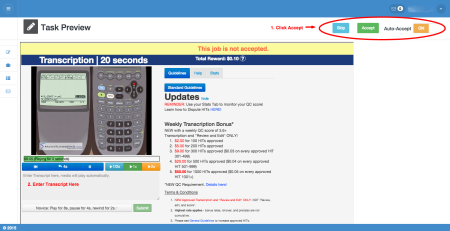 Task Preview CrowdSurf